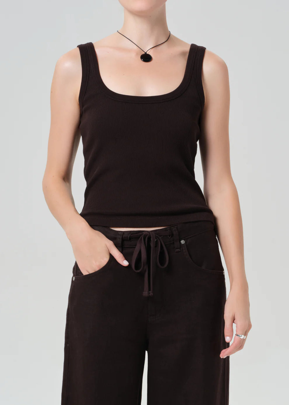 Citizens of Humanity Faye Tank, ribbed knit tank, tank top, tanks, women's clothing