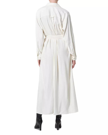 Citizens of Humanity Camillia Shirt Dress, Crafted from Italian twill, it features a clean collared neckline, full button front, and a self-tie waist for a flattering, versatile silhouette, dress, shirt dress, women's clothing