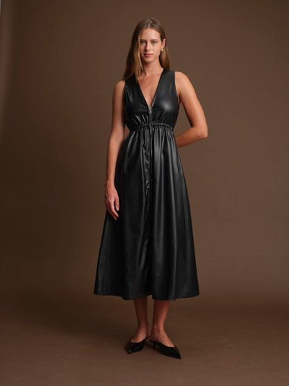 Dèluc Dominic Dress, sleeveless dress, dress, midi dress, women's clothing