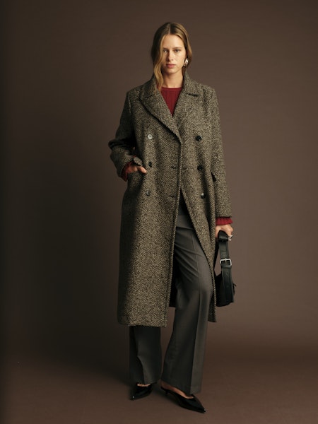 Dèluc Cameron Coat, long coat, trench coat, outerwear, women's clothing