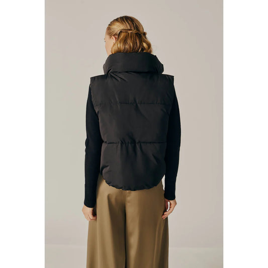 Dèluc Kansas Reversible Vest, puffer vest, vest, puffer, women's clothing