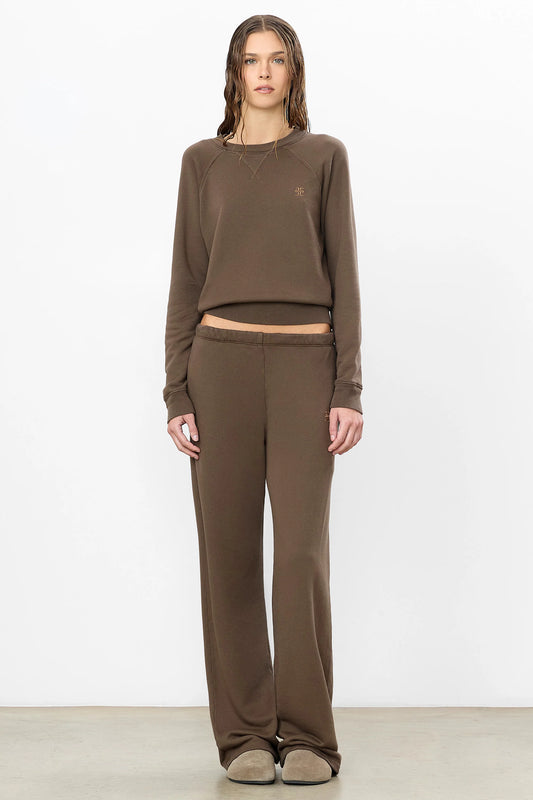 ÉTERNE Oversized Wide Leg Sweatpants, sweatpants, loungewear, women's clothing