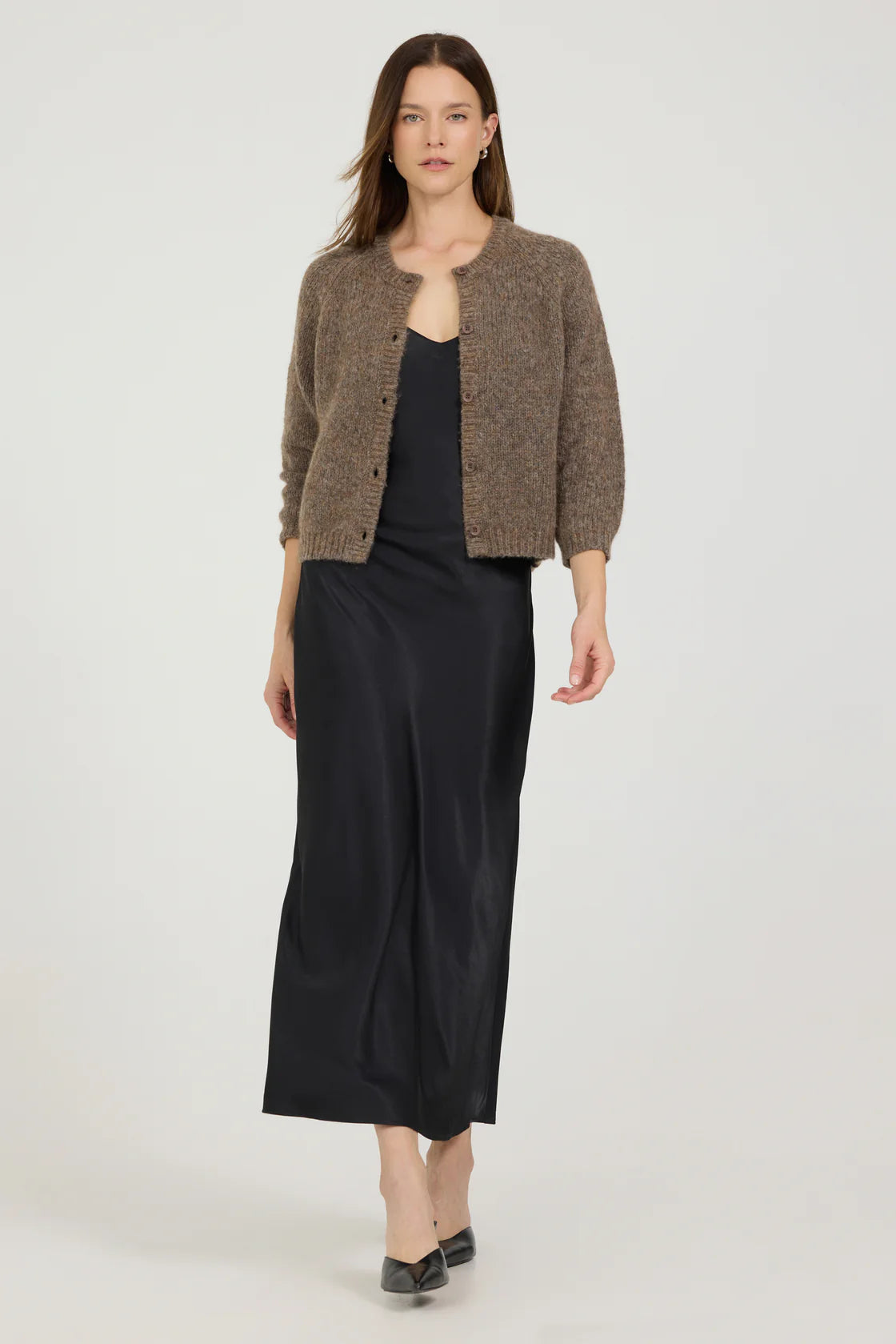 OGD Eleanor Shrunken Cardigan, cardigan sweater, sweater, cardigan, women's clothing