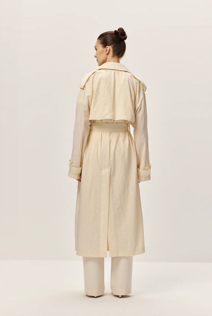 Elodie Vrai Tench Coat, trench coat, coat, long coat, women's clothing