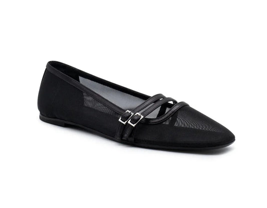Gia Borghini Felice Flats, shoes, black flats, flats, women's shoes