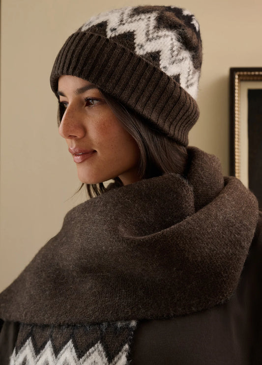 Favorite Daughter The Fairisle Beanie, hat, beanie, women's accessories