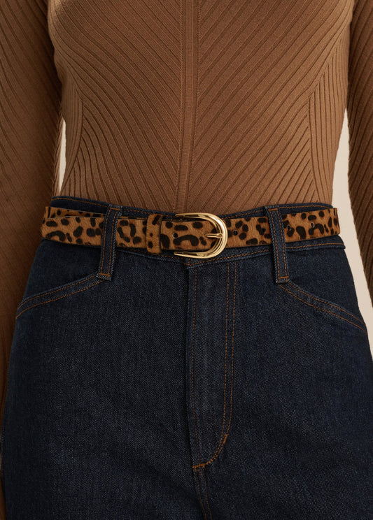 Favorite Daughter The Leopard Favorite Belt, leopard print belt, belt, accessories, women's clothing