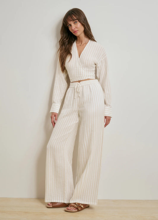 Favorite Daughter The Slip It On Pant, pull on pants, wide leg pants, relaxed fit pants, women's clothing