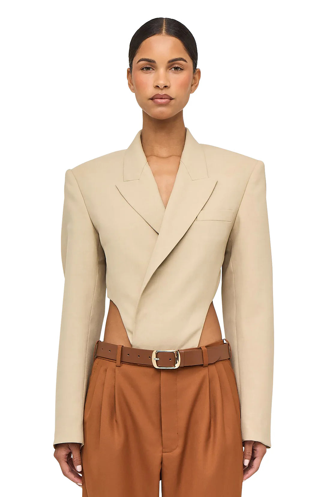 Ronny Kobo Florina Bodysuit, bodysuit, body suit, blazer bodysuit, women's clothing