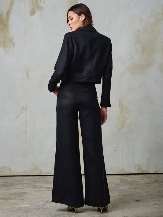 HEVRON Erris Pant, dress pants, pants, black pants, women's clothing