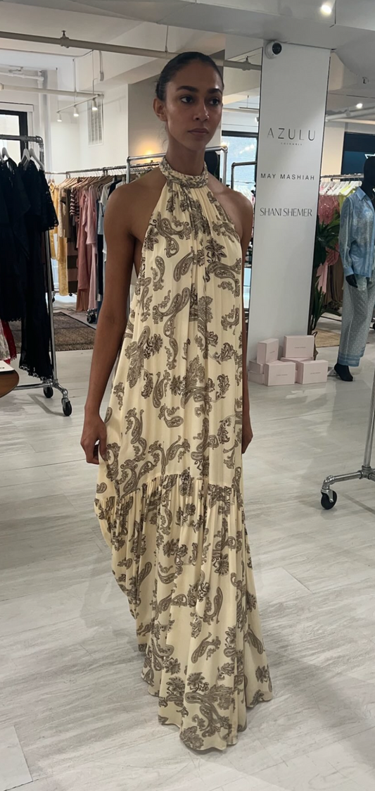 Hemant & Nandita Dani Maxi Dress, maxi dress, long dress, sleeveless dress, resort, women's clothing