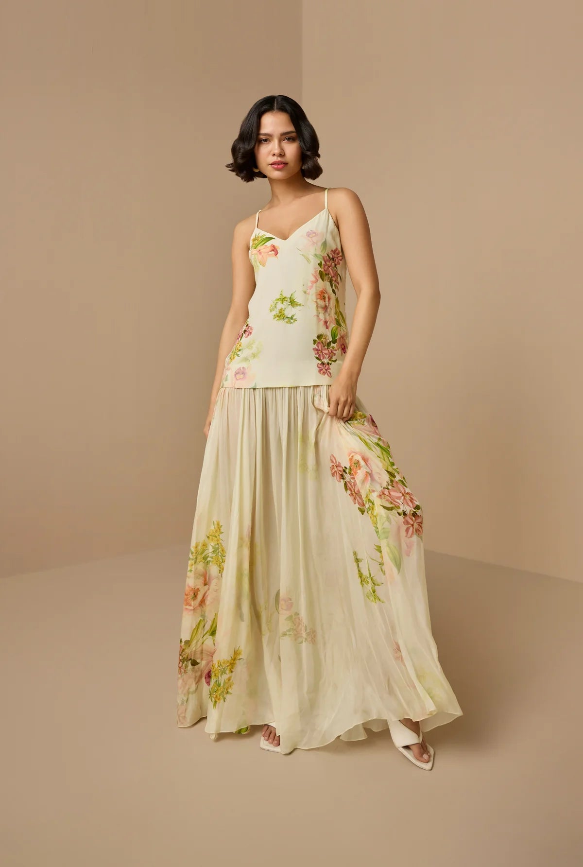 Hemant & Nandita Maxi Dress, floral maxi dress, maxi dress, floral dress, sundress, women's clothing