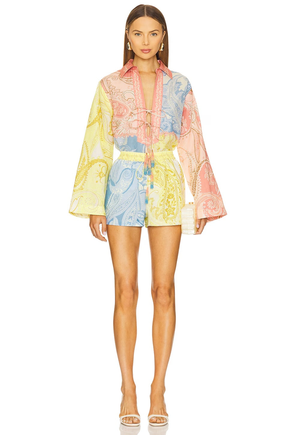 Hemant and Nandita Fiza Short, shorts, dress shorts, matching set, women's clothing