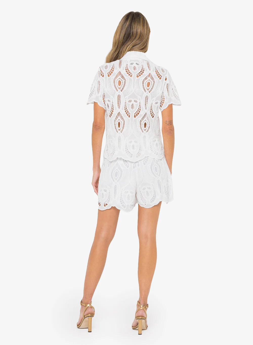 Just Bee Queen Zuri Short, shorts, dress shorts, dressy, lace shorts, women's clothing