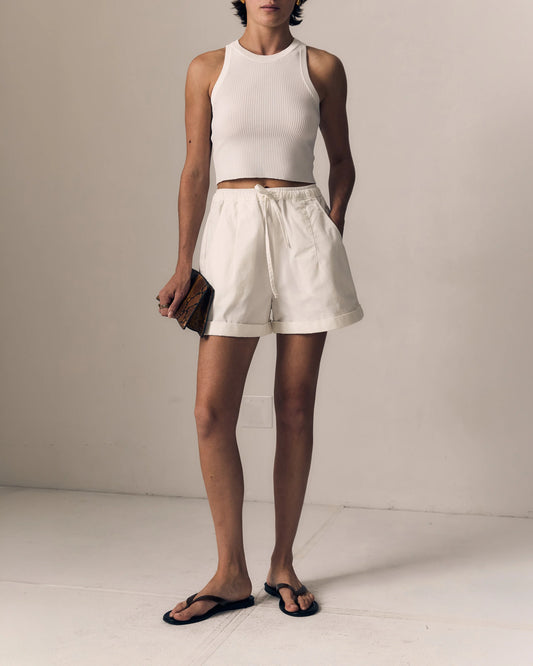 LE JEAN Mara Drawstring Short, relaxed shorts, shorts, women's clothing