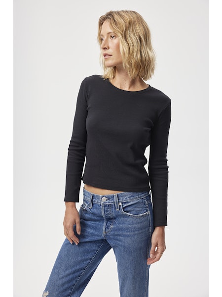 AMO Slim Rib Tee