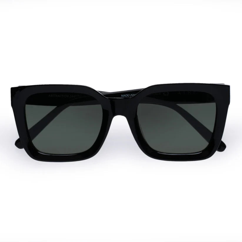 Le Specs Abstraction, sunglasses, le specs, black framed sunglasses, women's accessories