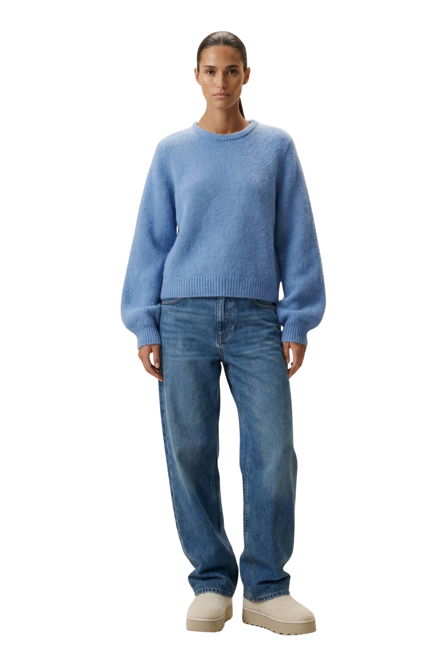 American Dreams Liana Round Neck Pullover, sweater, crewneck sweater, women's clothing