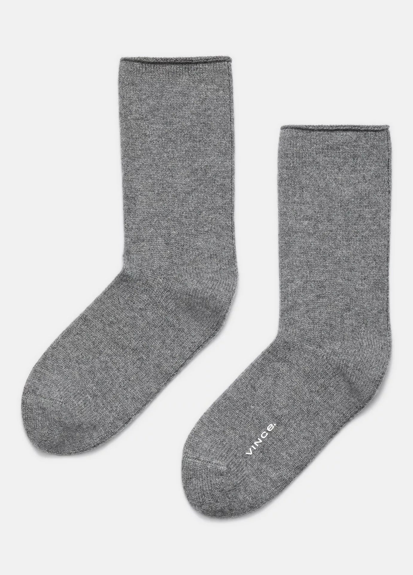Vince Cashmere Jersey Short Sock, cashmere socks, socks, women's accessories