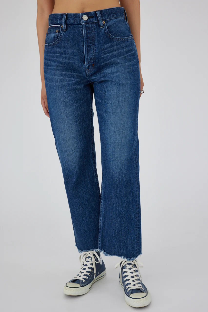 Moussy MV Corcoran Wide Straight, denim jeans, cropped denim, wide leg denim, jeans, women's clothing