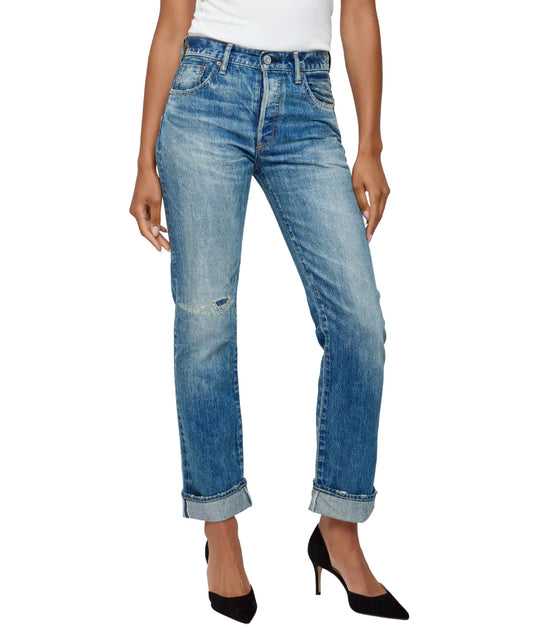 Moussy MV Frederica Straight, mid rise denim, denim jeans, jeans, straight leg jeans, women's clothing