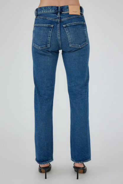 Moussy Pettit Straight, straight leg denim, straight leg jeans, denim jeans, jeans, women's clothing