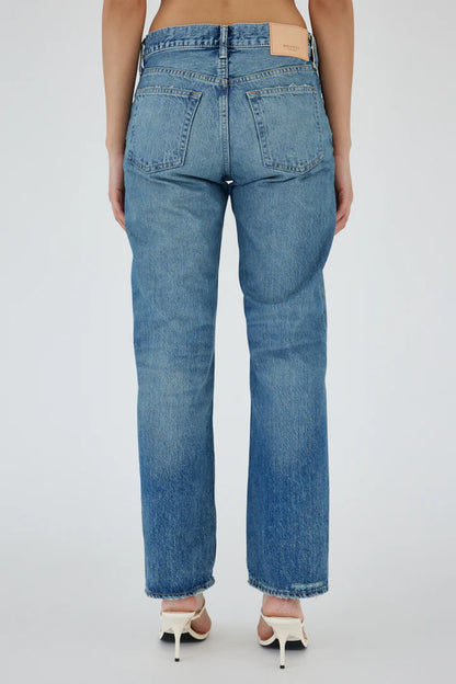 Moussy Trigg Straight Low, denim jeans, straight leg denim, clean denim, jeans, women's clothing