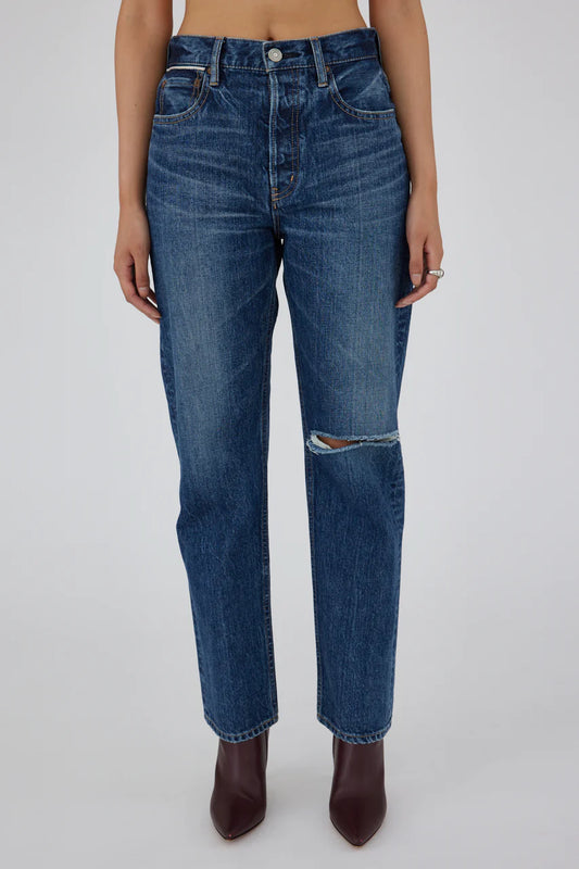 Moussy Widtsoe Wide Straight, straight leg denim, denim jeans, straight leg jeans, blue jeans, women's clothing