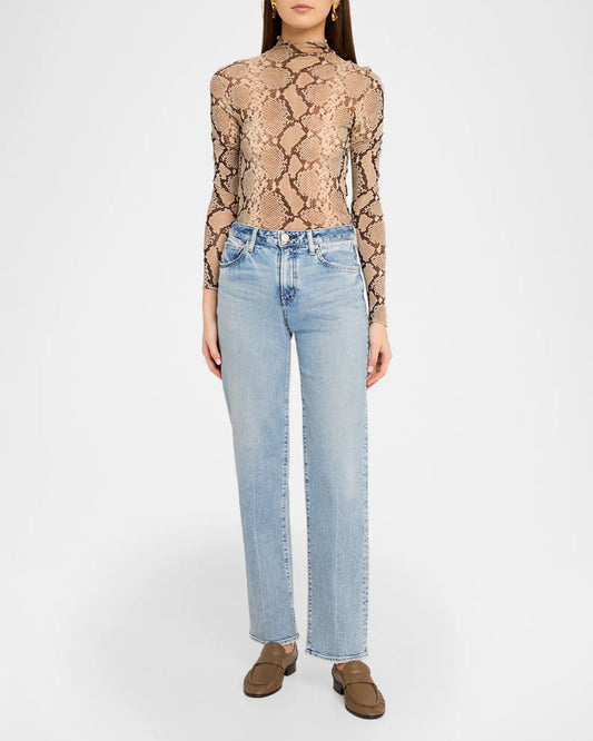 Moussy Kingston Tailored Straight, mid rise denim, denim jeans, jeans, women's clothing