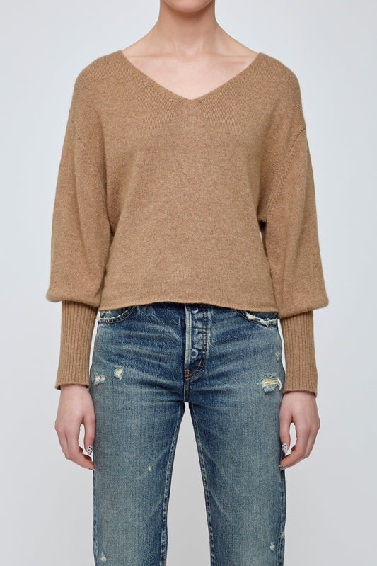 Moussy MV 2Face Dolman Knit Top, sweater, v neck sweater, top, women's clothing