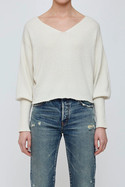 Moussy MV 2Face Dolman Knit Top, sweater, v neck sweater, top, women's clothing