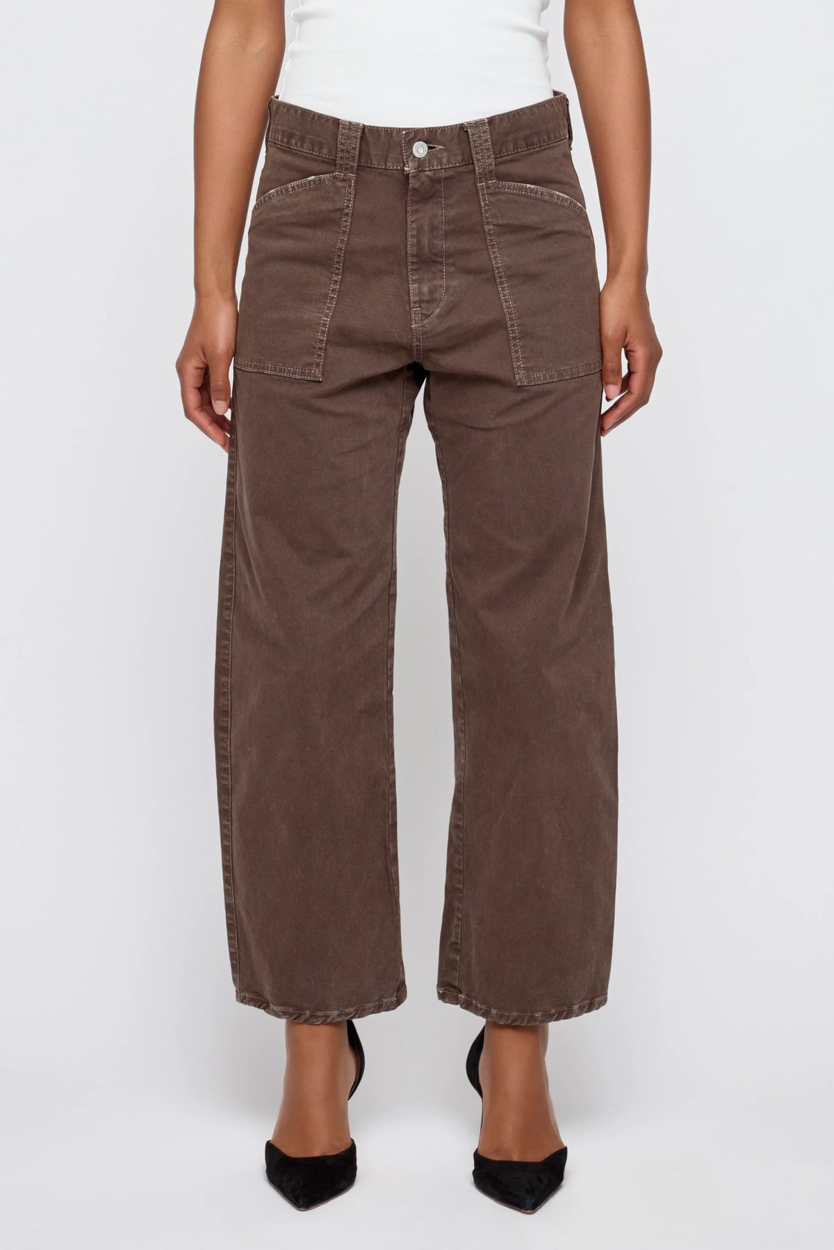 Moussy Pomonok Gusset Cargo Pant, cargo pants, cargo, pants, ankle length cargo pants, women's clothing