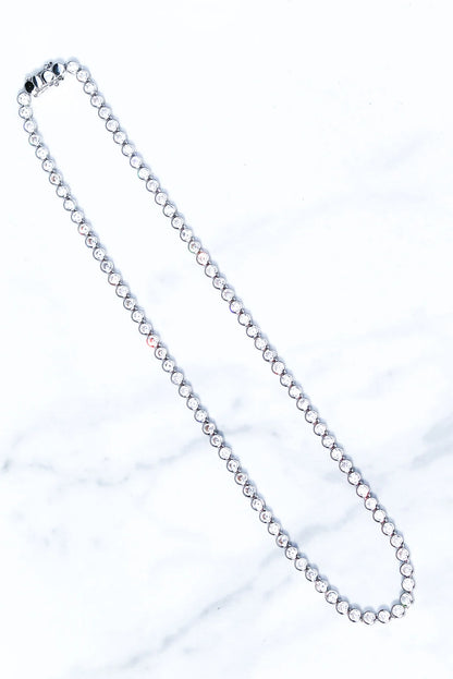 Native Gem Solar Necklace, silver necklace, necklace, jewelry, women's accessories