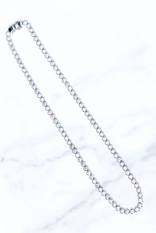 Native Gem Solar Necklace, silver necklace, necklace, jewelry, women's accessories