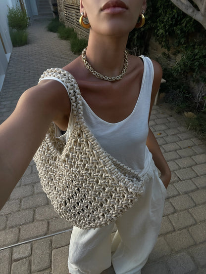 Noam Hazan Large Elia Tote, beach bag, tote, bag, women's accessories