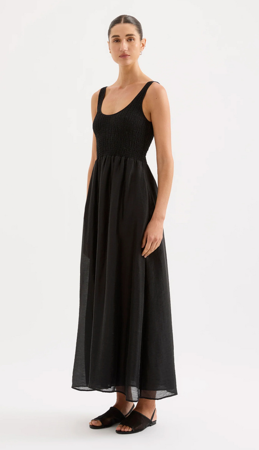 Nude Lucy Kova Maxi Dress, black dress, tank dress, sleeveless dress, sundress, women's clothing