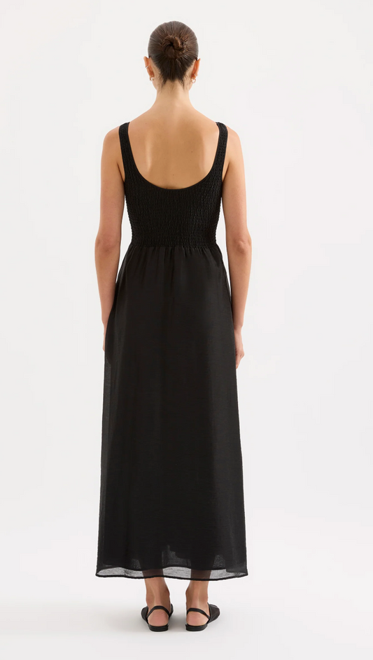 Nude Lucy Kova Maxi Dress, black dress, tank dress, sleeveless dress, sundress, women's clothing