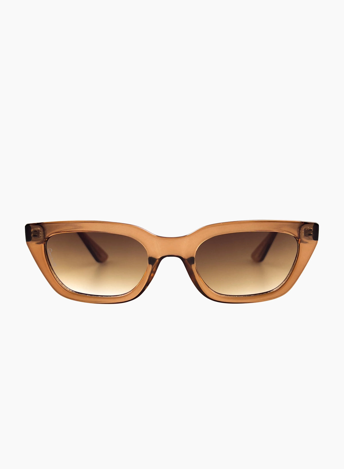 OTRA Nova Sunglasses, Brown cat-eye sunglasses, women's accessories