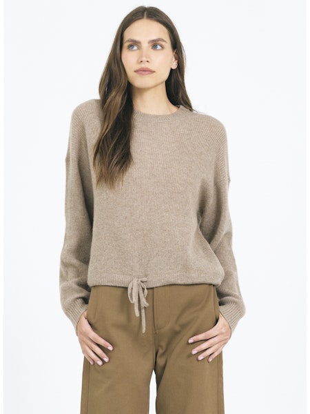 One Grey Day Kitt Cashmere Pullover, cashmere sweater, sweater, pullover, women's clothing