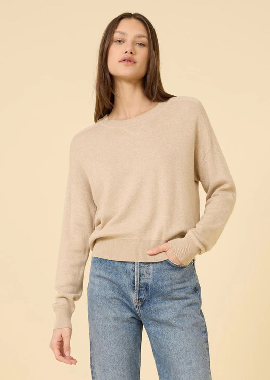 One Grey Day Warwick Pullover Sweater, pullover, sweatshirt, sweater, top, women's clothing