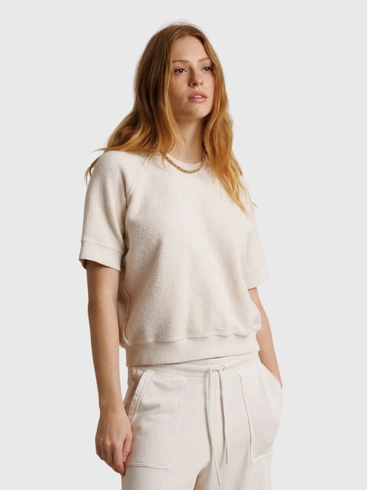 Perfect White Tee Kennedy Short Sleeve, short sleeved crewneck sweatshirt, women's clothing