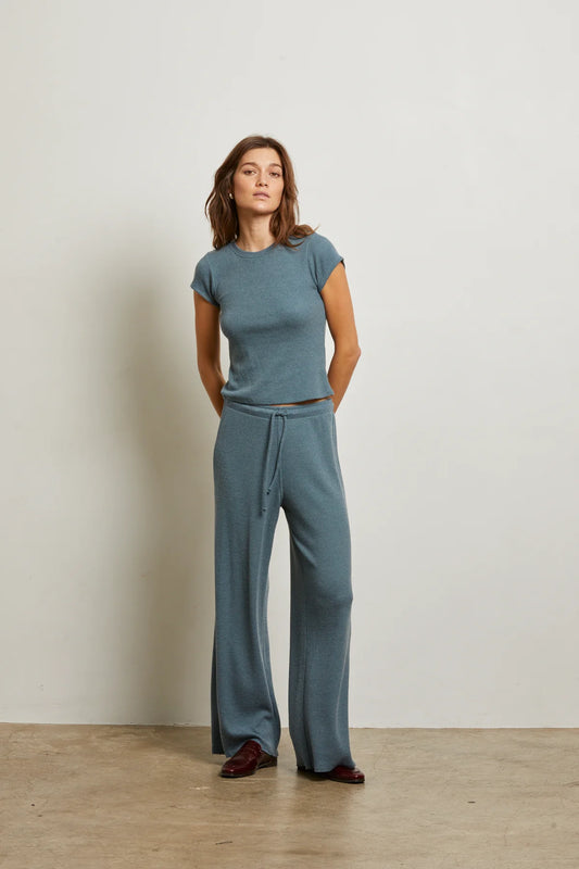 Perfect White Tee Maddie Brushed Waffle Pant, waffle pants, lounge pants, pants, women's clothing