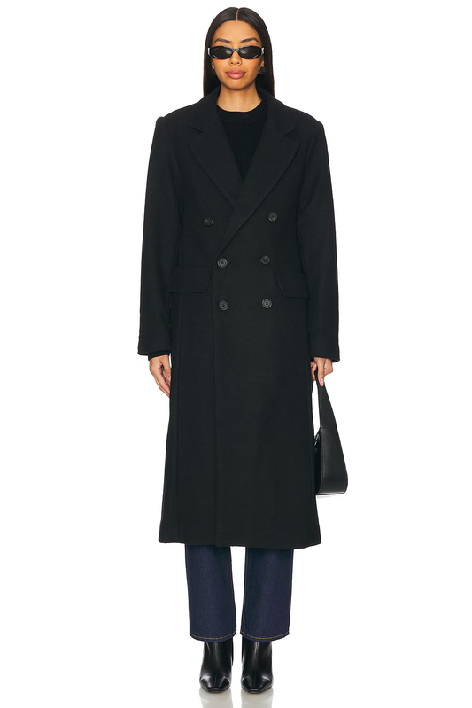 Pistola Prescott Double Breasted Coat, trench coat, long coat, outerwear, women's clothing