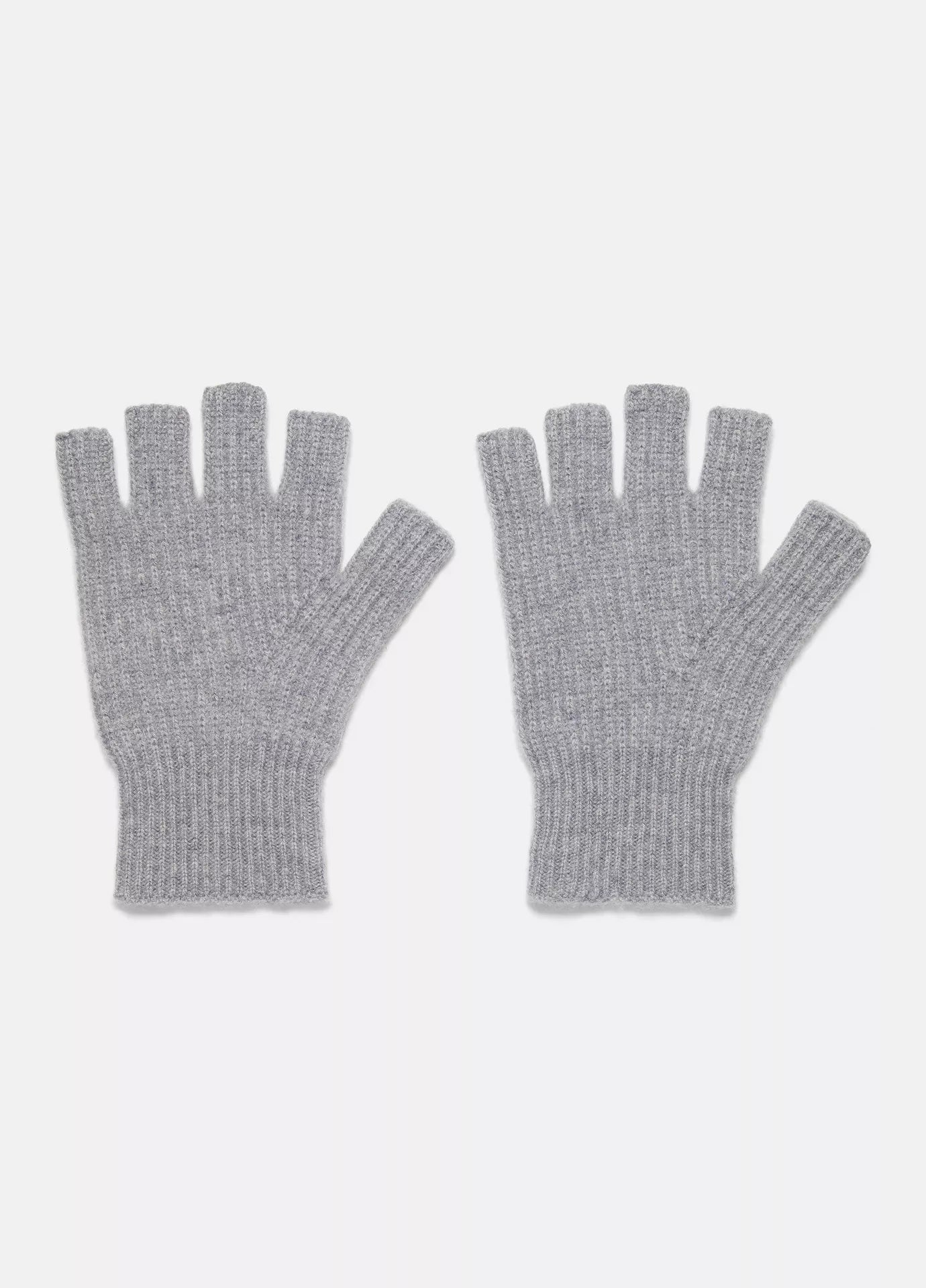 Vince Boiled Cashmere Fingerless Rib Knit Glove, Fingerless Gloves, cashmere gloves, cashmere, winter accessories, women's clothing