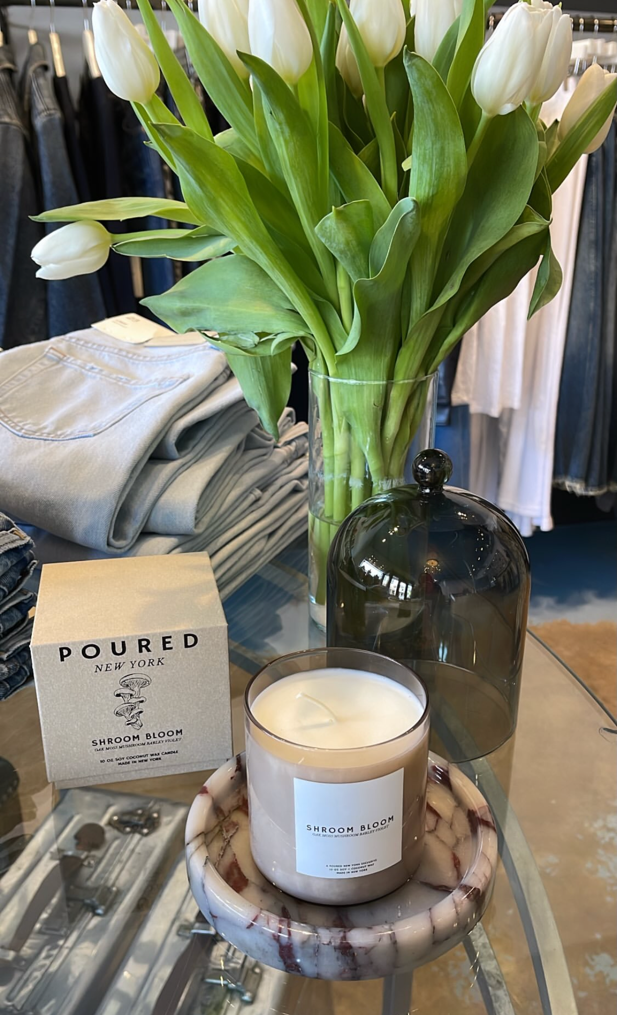 Poured New York 10oz Candles, candle, soy candle, accessories