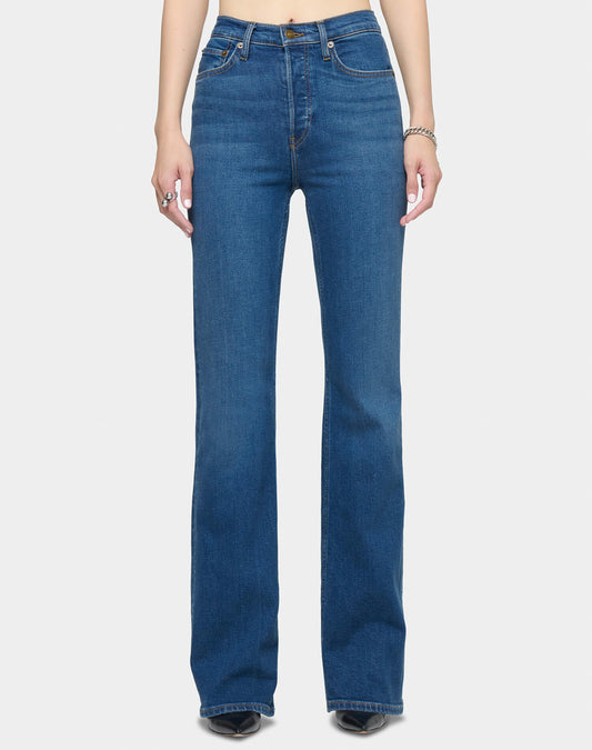 RE/DONE 70s Bootcut in Reverb, bootcut denim jeans, jeans, women's clothing