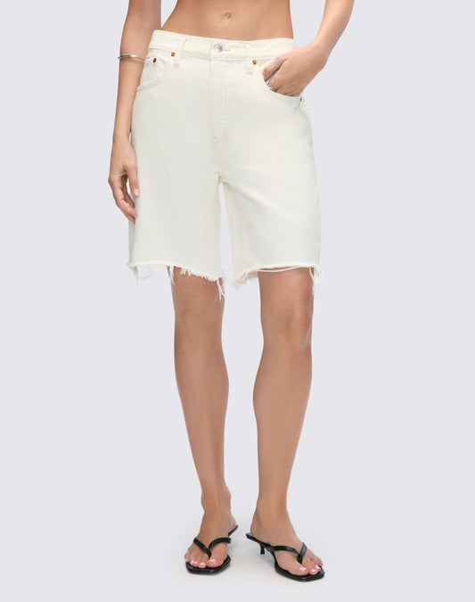 RE/DONE 90s Comfy Short, denim shorts, shorts, long shorts, women's clothing