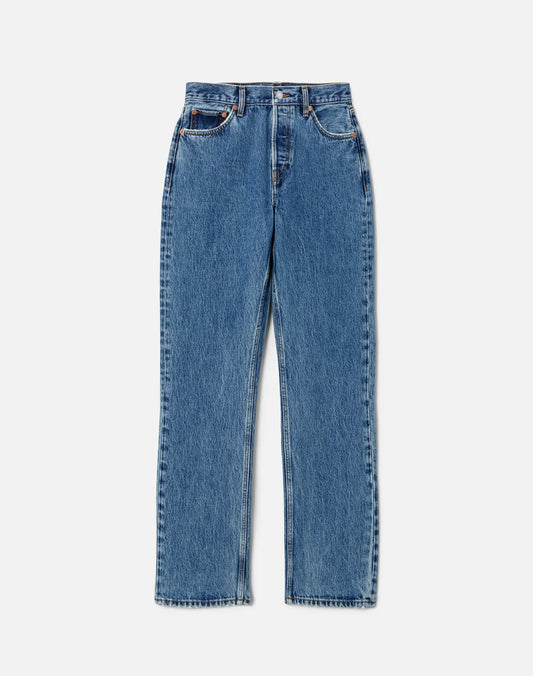 RE/DONE The Standard, straight leg denim, denim jeans, jeans, clean denim, women's clothing