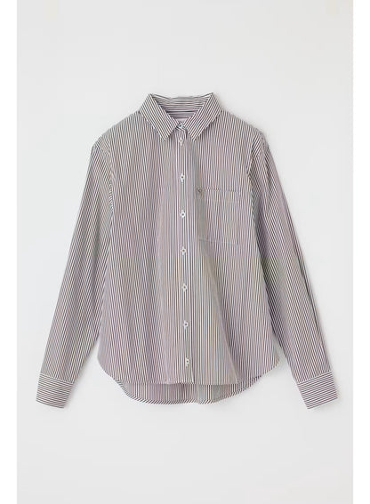 MV Refined Stripe Shirt, long sleeved button down striped shirt, women's clothing