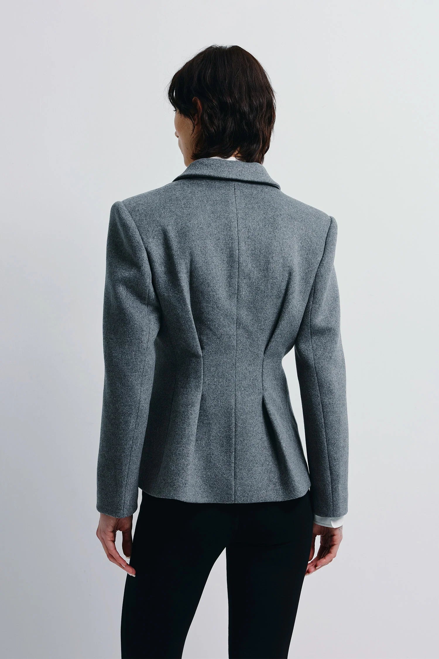 Sophie Rue Trenton Blazer, pleated blazer, wool blazer, fitted blazer, blazer, women's clothing